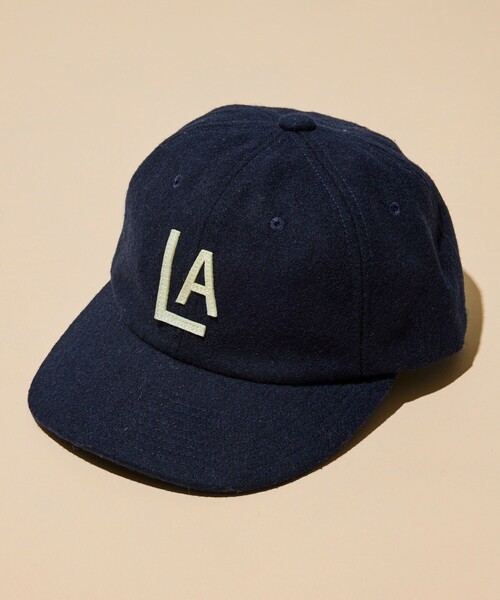 Cooperstown Ball Cap(クーパーズタウンボールキャップ)の「COOPERSTOWN BALL CAP/クーパーズタウン ボールキャップ 別注 フェルトロゴ ウールキャップ/C.B.C by COOPERSTOWN BALL CAP(キャップ・メンズ・チャコールグレー/ネイビー/ブラウン系その他/ベージュ系その他/キャメル/チェック・ONE SIZE)」の4枚目の写真