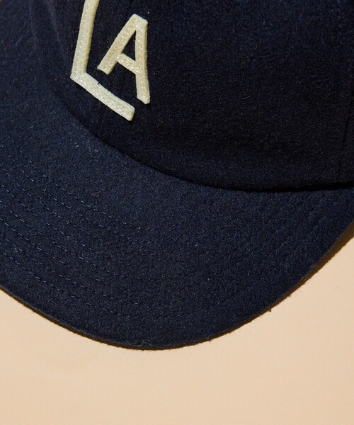 Cooperstown Ball Cap(クーパーズタウンボールキャップ)の「COOPERSTOWN BALL CAP/クーパーズタウン ボールキャップ 別注 フェルトロゴ ウールキャップ/C.B.C by COOPERSTOWN BALL CAP(キャップ・メンズ・チャコールグレー/ネイビー/ブラウン系その他/ベージュ系その他/キャメル/チェック・ONE SIZE)」の8枚目の写真