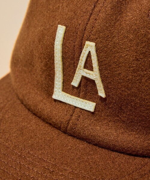 Cooperstown Ball Cap(クーパーズタウンボールキャップ)の「COOPERSTOWN BALL CAP/クーパーズタウン ボールキャップ 別注 フェルトロゴ ウールキャップ/C.B.C by COOPERSTOWN BALL CAP(キャップ・メンズ・チャコールグレー/ネイビー/ブラウン系その他/ベージュ系その他/キャメル/チェック・ONE SIZE)」の16枚目の写真