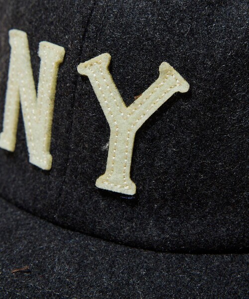 Cooperstown Ball Cap(クーパーズタウンボールキャップ)の「COOPERSTOWN BALL CAP/クーパーズタウン ボールキャップ 別注 フェルトロゴ ウールキャップ/C.B.C by COOPERSTOWN BALL CAP(キャップ・メンズ・チャコールグレー/ネイビー/ブラウン系その他/ベージュ系その他/キャメル/チェック・ONE SIZE)」の18枚目の写真