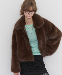 Volume Fur Zip Jacket / ボリュームファージップジャケット