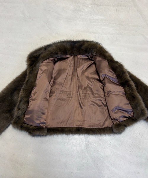 Rohwel(ローウェル)の「Volume Fur Zip Jacket / ボリュームファージップジャケット(その他アウター・レディース・ブラウン・FREE)」の18枚目の写真