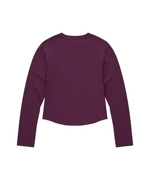 COVERNAT(カバーナット)の「WOMEN COOPER LOGO LONG SLEEVE(Tシャツ/カットソー・レディース・パープル/アイボリー/チャコール・SMALL/MEDIUM)」の10枚目の写真