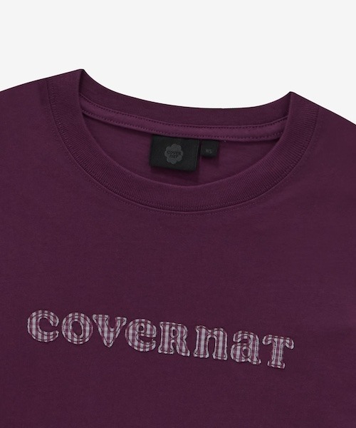 COVERNAT(カバーナット)の「WOMEN COOPER LOGO LONG SLEEVE(Tシャツ/カットソー・レディース・パープル/アイボリー/チャコール・SMALL/MEDIUM)」の11枚目の写真