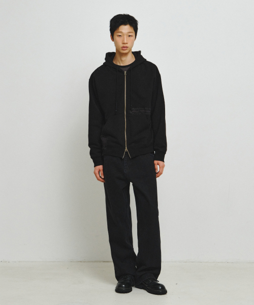 ENDOOR（エンドア）の「Scar ジップアップパーカー（ブラック）（パーカー・レディース・ブラック・LARGE/MEDIUM）」の5枚目の写真