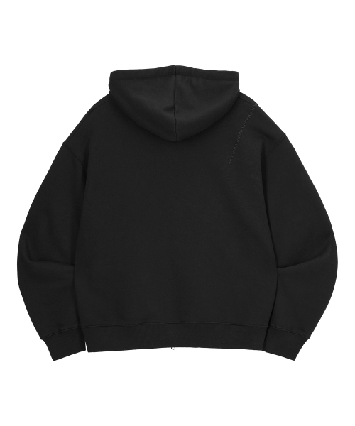 ENDOOR（エンドア）の「Scar ジップアップパーカー（ブラック）（パーカー・レディース・ブラック・LARGE/MEDIUM）」の11枚目の写真