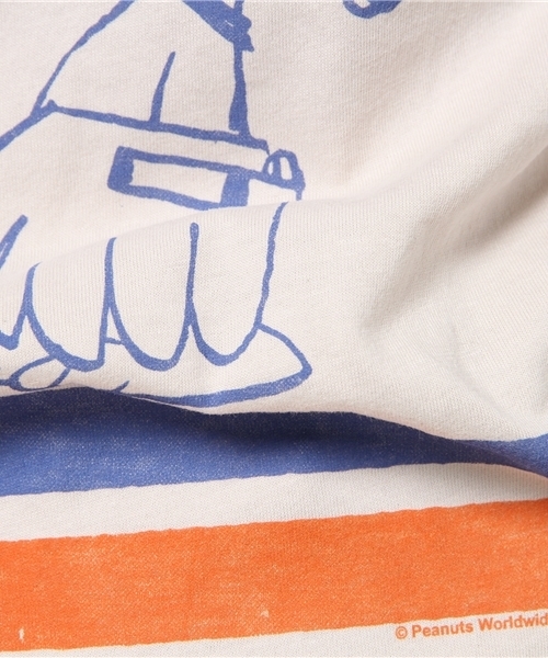 JUNK FOOD（ジャンクフード）の「I'M A CATCH　SNOOPY/スヌーピーTシャツ（Tシャツ/カットソー・レディース・グレー・MEDIUM/SMALL/LARGE/X-SMALL）」の9枚目の写真