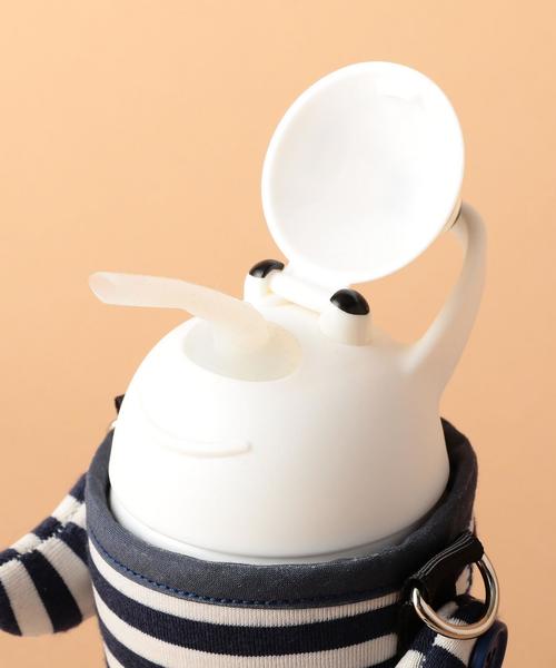 green label relaxing（グリーンレーベルリラクシング）の「thermo mug アニマルボトル/ボーダー（グラス/マグカップ/タンブラー・キッズ・ホワイト/ピンク/レッド・FREE）」の21枚目の写真