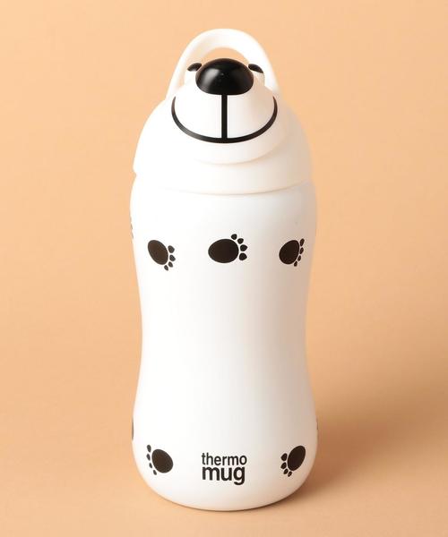 green label relaxing（グリーンレーベルリラクシング）の「thermo mug アニマルボトル/ボーダー（グラス/マグカップ/タンブラー・キッズ・ホワイト/ピンク/レッド・FREE）」の11枚目の写真