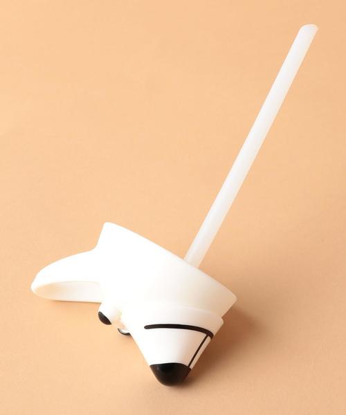 green label relaxing（グリーンレーベルリラクシング）の「thermo mug アニマルボトル/ボーダー（グラス/マグカップ/タンブラー・キッズ・ホワイト/ピンク/レッド・FREE）」の12枚目の写真