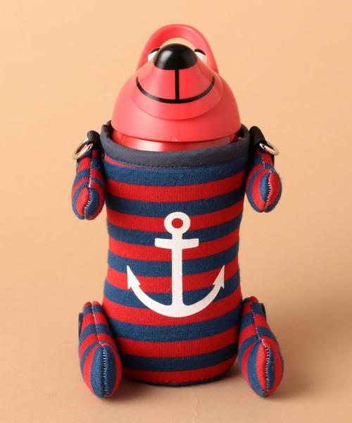 green label relaxing（グリーンレーベルリラクシング）の「thermo mug アニマルボトル/ボーダー（グラス/マグカップ/タンブラー・キッズ・ホワイト/ピンク/レッド・FREE）」の8枚目の写真