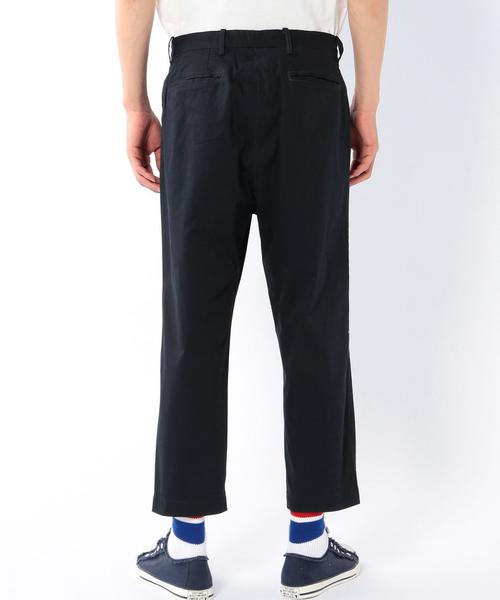 coen(コーエン)の「ツイルタッククロップドパンツ(その他パンツ・メンズ・ベージュ/ネイビー・SMALL/MEDIUM/LARGE/X-LARGE)」の3枚目の写真