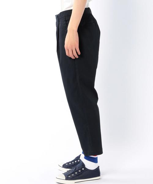 coen(コーエン)の「ツイルタッククロップドパンツ(その他パンツ・メンズ・ベージュ/ネイビー・SMALL/MEDIUM/LARGE/X-LARGE)」の5枚目の写真