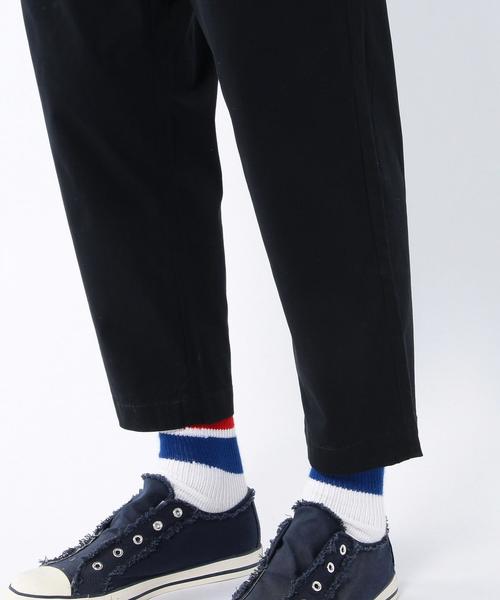 coen(コーエン)の「ツイルタッククロップドパンツ(その他パンツ・メンズ・ベージュ/ネイビー・SMALL/MEDIUM/LARGE/X-LARGE)」の11枚目の写真