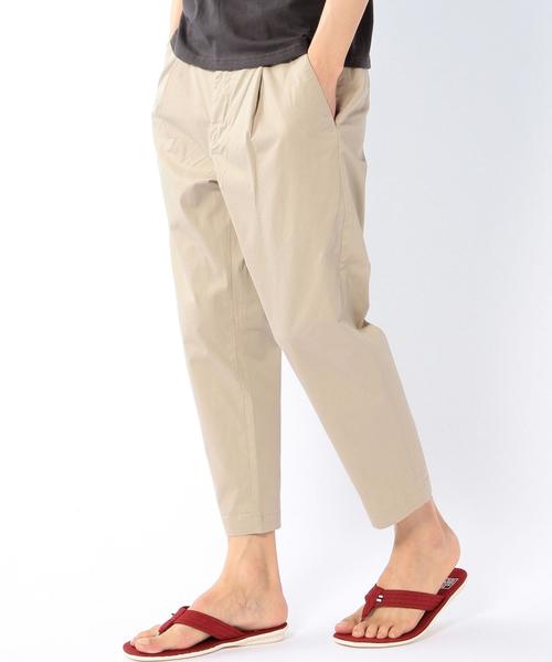 coen(コーエン)の「ツイルタッククロップドパンツ(その他パンツ・メンズ・ベージュ/ネイビー・SMALL/MEDIUM/LARGE/X-LARGE)」の15枚目の写真