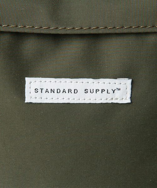 STANDARD SUPPLY（スタンダードサプライ）の「STANDARD SUPPLY×BEAMS PLUS / 別注 ミニショルダーバッグ（ボディバッグ/ウエストポーチ・メンズ・ネイビー/ブラック/オリーブ・ONE SIZE）」の22枚目の写真