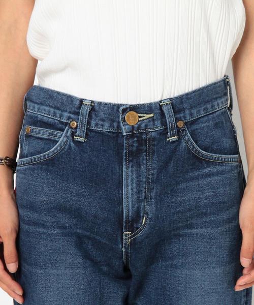 Lee(リー)の「LEEテーパードデニム(コバルト)/ Lee Tapered MID/U DNM◆(デニムパンツ・レディース・コバルトブルー・SMALL/MEDIUM)」の6枚目の写真