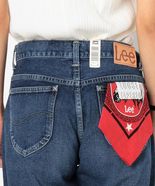 Lee(リー)の「LEEテーパードデニム(コバルト)/ Lee Tapered MID/U DNM◆(デニムパンツ・レディース・コバルトブルー・SMALL/MEDIUM)」の8枚目の写真