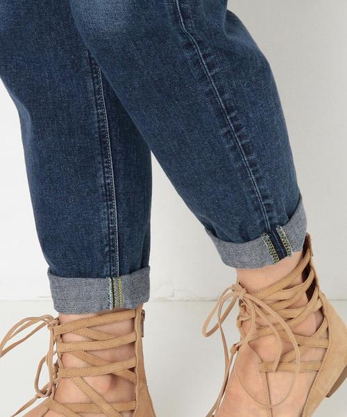 Lee(リー)の「LEEテーパードデニム(コバルト)/ Lee Tapered MID/U DNM◆(デニムパンツ・レディース・コバルトブルー・SMALL/MEDIUM)」の9枚目の写真