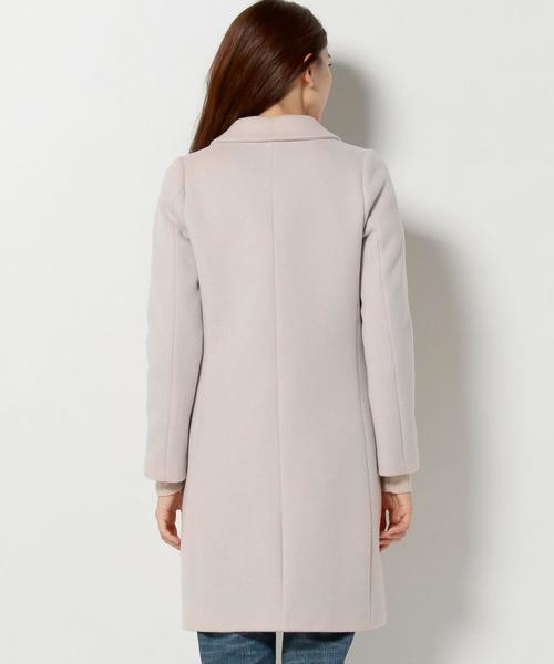 Jewel Changes（ジュエルチェンジズ）の「●JOC 16FW W チェスターコート（チェスターコート・レディース・ナチュラル/ブラウン/グレー・38/36）」の8枚目の写真