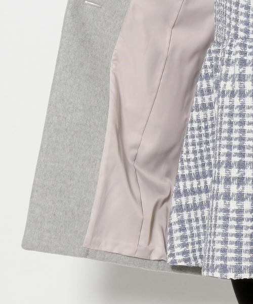 Jewel Changes（ジュエルチェンジズ）の「●JOC 16FW W チェスターコート（チェスターコート・レディース・ナチュラル/ブラウン/グレー・38/36）」の10枚目の写真