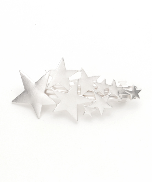 Fun & Daily（ファンアンドデイリー）の「F&D : メニースター・ヘアバレッタ（バレッタ/ヘアクリップ・レディース・シルバー/ゴールド・FREE）」の7枚目の写真