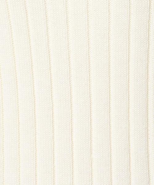 green label relaxing(グリーンレーベルリラクシング)の「KF HandWash FLC RIB H/Nカフス ニット◆(ニット/セーター・レディース・オフホワイト/ライトグレー/ブラウン/ネイビー・FREE)」の16枚目の写真