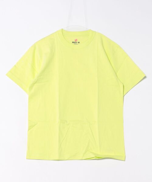 HANES(ヘインズ)の「【HANES/ヘインズ】【旅行・レジャーに】厚手で透けない BEEFY パックTシャツ H5180 ヘインズ ビーフィー Tシャツ 無地 ヘビーウェイト ユニセックス スミクロ・ネイビー登場(Tシャツ/カットソー・メンズ・ブラック/グレー/ネイビー/ホワイト/レッド/カーキ/ベージュ/ライトブルー/チャコールグレー/ライトピンク/グリーン/イエロー/ブルー/ダークパープル/ライトグリーン/ダークグリーン/ブルー系その他/ライトベージュ/ライトオレンジ系/スモークピンク/ダークブルー/ライトイエロー/スミクロ/ダークネイビー/インディゴブルー/ピンク/ダークブラウン・LARGE/X-LARGE/MEDIUM/SMALL/X-SMALL)」の22枚目の写真