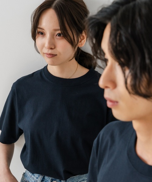 HANES(ヘインズ)の「【HANES/ヘインズ】【旅行・レジャーに】厚手で透けない BEEFY パックTシャツ H5180 ヘインズ ビーフィー Tシャツ 無地 ヘビーウェイト ユニセックス スミクロ・ネイビー登場(Tシャツ/カットソー・メンズ・ブラック/グレー/ネイビー/ホワイト/レッド/カーキ/ベージュ/ライトブルー/チャコールグレー/ライトピンク/グリーン/イエロー/ブルー/ダークパープル/ライトグリーン/ダークグリーン/ブルー系その他/ライトベージュ/ライトオレンジ系/スモークピンク/ダークブルー/ライトイエロー/スミクロ/ダークネイビー/インディゴブルー/ピンク/ダークブラウン・LARGE/X-LARGE/MEDIUM/SMALL/X-SMALL)」の19枚目の写真