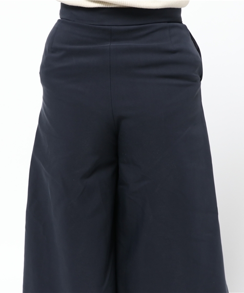M/M ATTACHMENT（エムエムアタッチメント）の「【M/M ATTACHMENT】Co/Pe　平二重ガウチョパンツ（その他パンツ・レディース・ネイビー・1）」の2枚目の写真