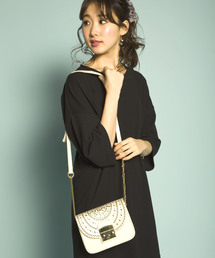 PLAIN CLOTHING | 【再入荷】レースパンチングバッグ【PLAIN CLOTHING】(ショルダーバッグ)