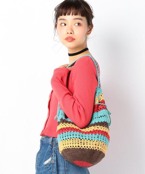 Another Edition（アナザーエディション）の「クローシェショルダー ◆（ショルダーバッグ・レディース・その他1/ナチュラル・FREE）」の9枚目の写真