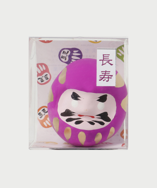 カヤ（カヤ）の「【カヤ】白河だるま / 豆福だるま（フィギュア・レディース・ブラック/レッド/ホワイト/グリーン/イエロー/オレンジ/パープル/ブルー/パープル系・FREE）」の6枚目の写真