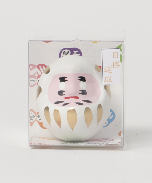 カヤ（カヤ）の「【カヤ】白河だるま / 豆福だるま（フィギュア・レディース・ブラック/レッド/ホワイト/グリーン/イエロー/オレンジ/パープル/ブルー/パープル系・FREE）」の2枚目の写真