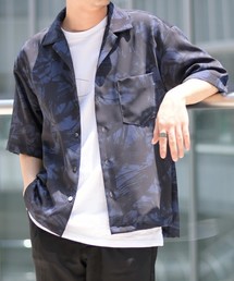 STUDIOUS | 【STUDIOUS】シャドーリーフオーバーサイズオープンカラーシャツ(シャツ/ブラウス)