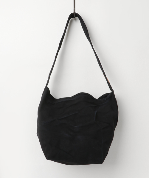 Butler Verner Sails(バトラーヴァーナーセイルス)の「Butler Verner Sails/反応染6号キャンバスアンティックトート/JA-2125/日本製(ショルダーバッグ・レディース・ブラック/グレイッシュブルー/キャメル・FREE)」の8枚目の写真