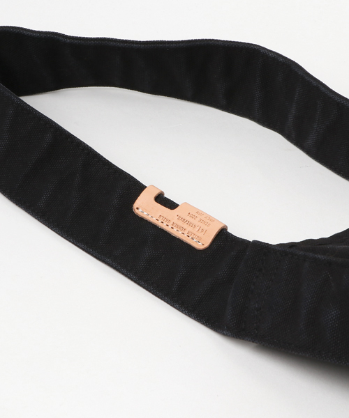 Butler Verner Sails(バトラーヴァーナーセイルス)の「Butler Verner Sails/反応染6号キャンバスアンティックトート/JA-2125/日本製(ショルダーバッグ・レディース・ブラック/グレイッシュブルー/キャメル・FREE)」の4枚目の写真