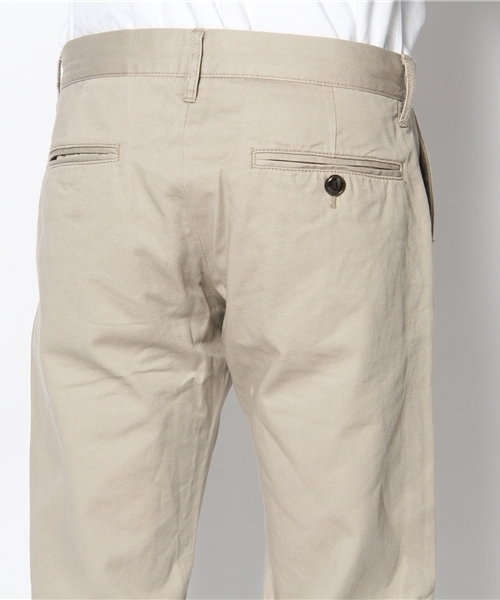 NANO universe(ナノユニバース)の「イタリアンシルエット チノ(チノパンツ・メンズ・ライトベージュ/グレイッシュベージュ/ベージュ/オリーブ/ブラック・28/30/32)」の9枚目の写真