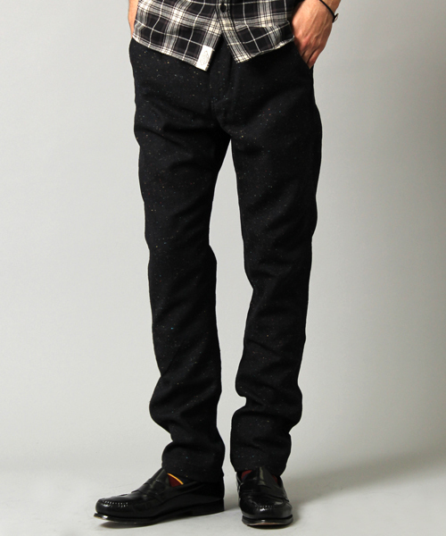 BEAMS（ビームス）の「□BEAMS / HOMESPUN SLACKS（スラックス・メンズ・ブラック/ブラウン/ネイビー・SMALL/MEDIUM/LARGE）」の3枚目の写真