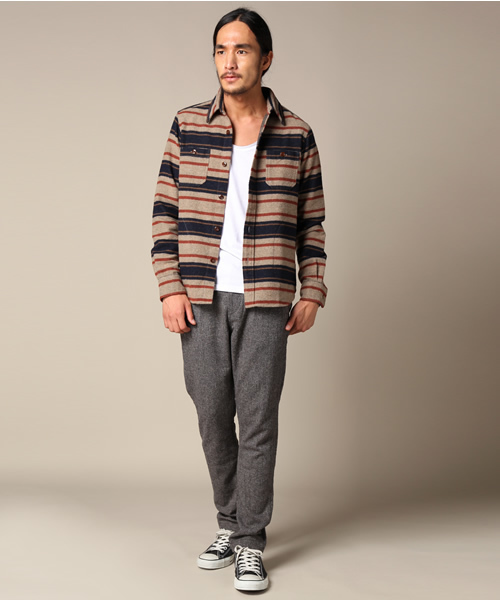 BEAMS（ビームス）の「□BEAMS / HOMESPUN SLACKS（スラックス・メンズ・ブラック/ブラウン/ネイビー・SMALL/MEDIUM/LARGE）」の11枚目の写真