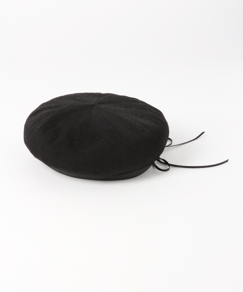 LOWRYS FARM（ローリーズファーム）の「サーモベレー　779636 （ハンチング/ベレー帽・レディース・ブラック/ベージュ/レッド・FREE）」の6枚目の写真