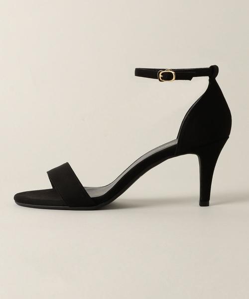 green label relaxing(グリーンレーベルリラクシング)の「【WORK TRIP OUTFITS】D ストラップ サンダル (7cmヒール)(サンダル・レディース・ダークブラウン/ブラック/ライトピンク・23.5cm/22.5cm/24cm/24.5cm/23cm)」の6枚目の写真