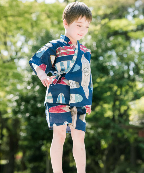 Catherine Cottage（キャサリンコテージ）の「サーフボード柄甚平