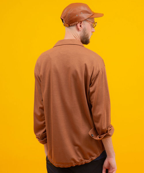 UNITED TOKYO（ユナイテッドトウキョウ）の「オープンカラーシャツ（シャツ/ブラウス・メンズ・ブラック/グレー/ブルー/キャメル・1/2/3）」の8枚目の写真