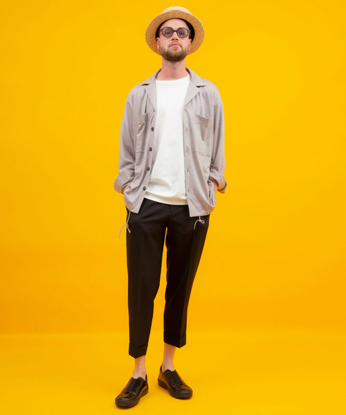 UNITED TOKYO（ユナイテッドトウキョウ）の「オープンカラーシャツ（シャツ/ブラウス・メンズ・ブラック/グレー/ブルー/キャメル・1/2/3）」の11枚目の写真