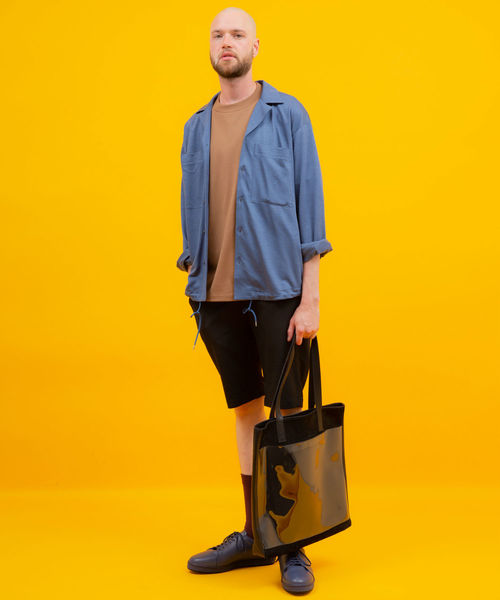 UNITED TOKYO（ユナイテッドトウキョウ）の「オープンカラーシャツ（シャツ/ブラウス・メンズ・ブラック/グレー/ブルー/キャメル・1/2/3）」の12枚目の写真