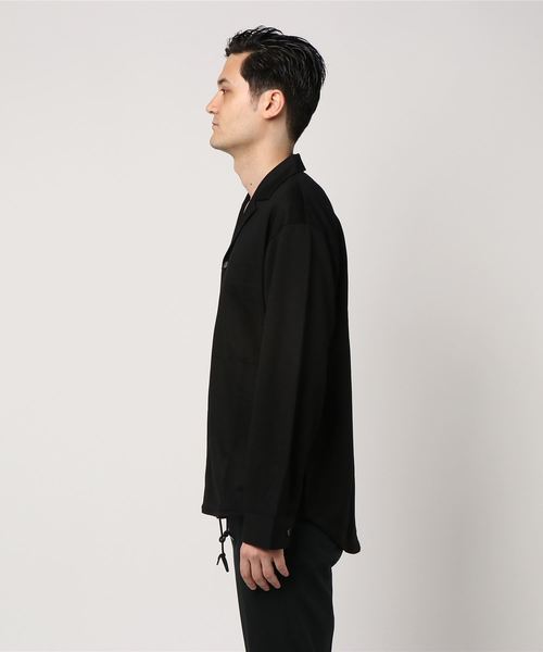 UNITED TOKYO（ユナイテッドトウキョウ）の「オープンカラーシャツ（シャツ/ブラウス・メンズ・ブラック/グレー/ブルー/キャメル・1/2/3）」の5枚目の写真