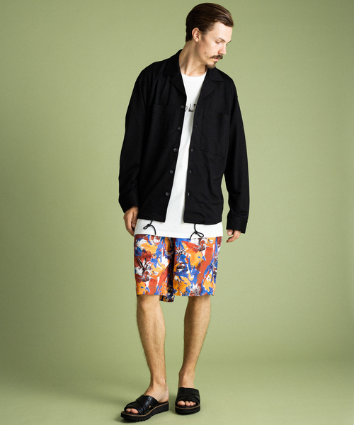 UNITED TOKYO（ユナイテッドトウキョウ）の「オープンカラーシャツ（シャツ/ブラウス・メンズ・ブラック/グレー/ブルー/キャメル・1/2/3）」の14枚目の写真