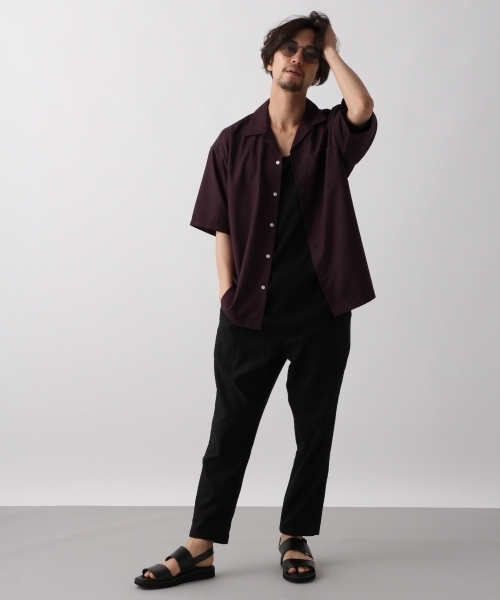 RAGEBLUE（レイジブルー）の「オープンカラーシャツSS/803694（シャツ/ブラウス・メンズ・ベージュ/オリーブ/ネイビー/パープル/イエロー系その他・SMALL/MEDIUM/LARGE/X-LARGE）」の9枚目の写真