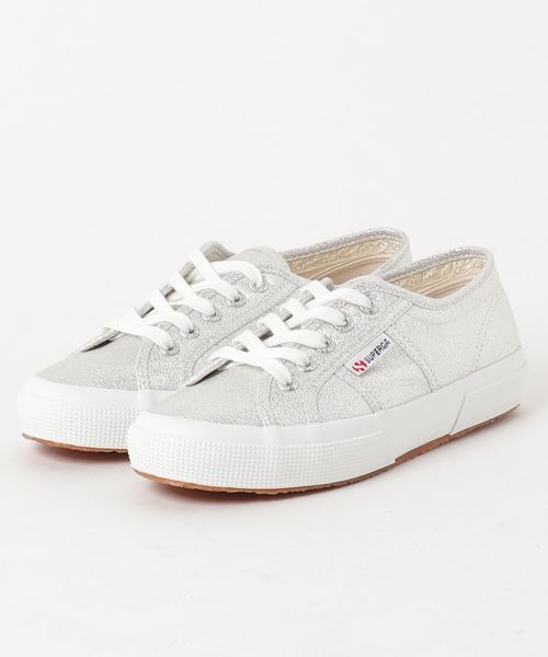 SUPERGA（スペルガ）の「【SUPERGA】S001820（スニーカー・レディース・シルバー/ゴールド・38/37）」の2枚目の写真